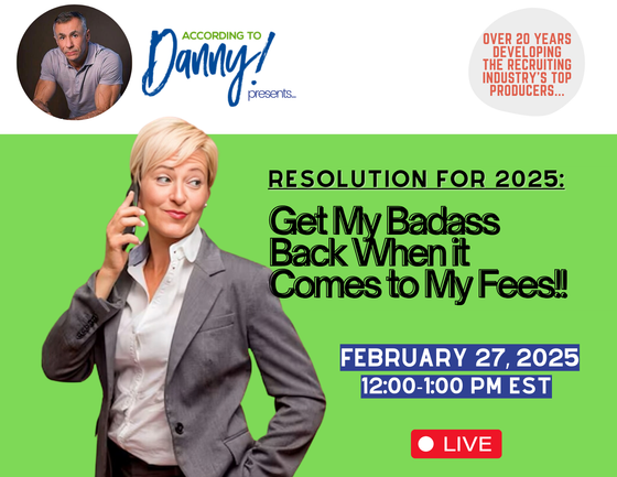 Nonmember Price: Resolution for 2025: Get My Badass Back When it Comes to My Fees!!