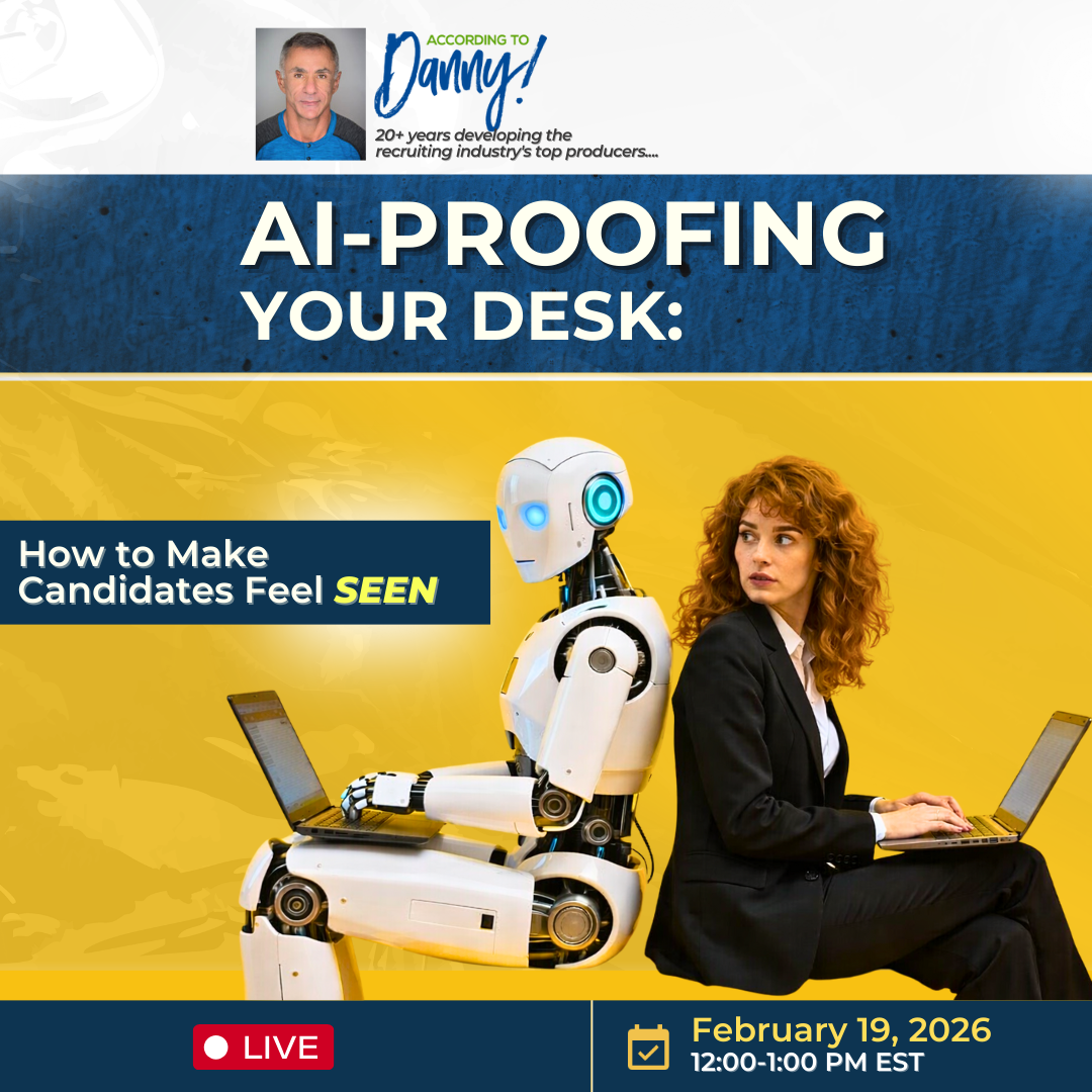 Member Price: LIVE Webinar: AI Proofing Your Desk: How to Make Candidates Feel Seen