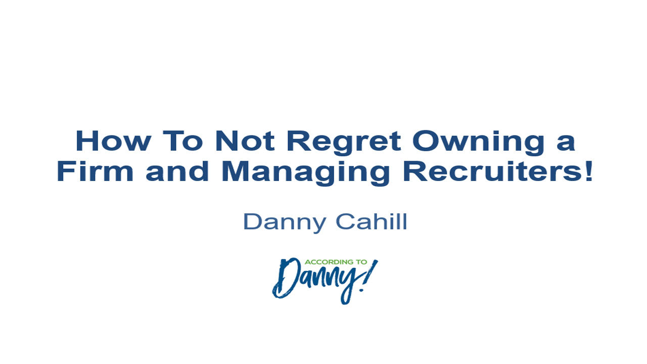 Owner/Manager Virtual Retreat Session One - The Rainmaker Hybrid Model Recording